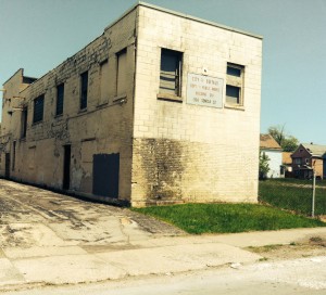 Nearly a ton of ignitable hazardous waste has been improperly stored in this building for more than a decade. 