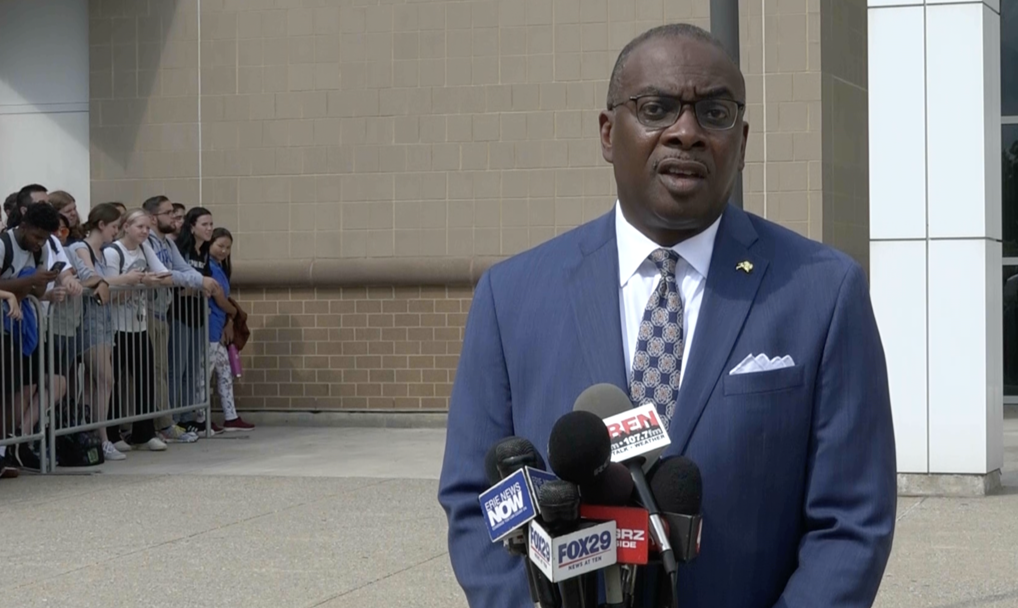 Mayor Byron Brown spoke of the Inflation Reduction Act following Vice President Kamala Harris's Sept. 14 visit. 