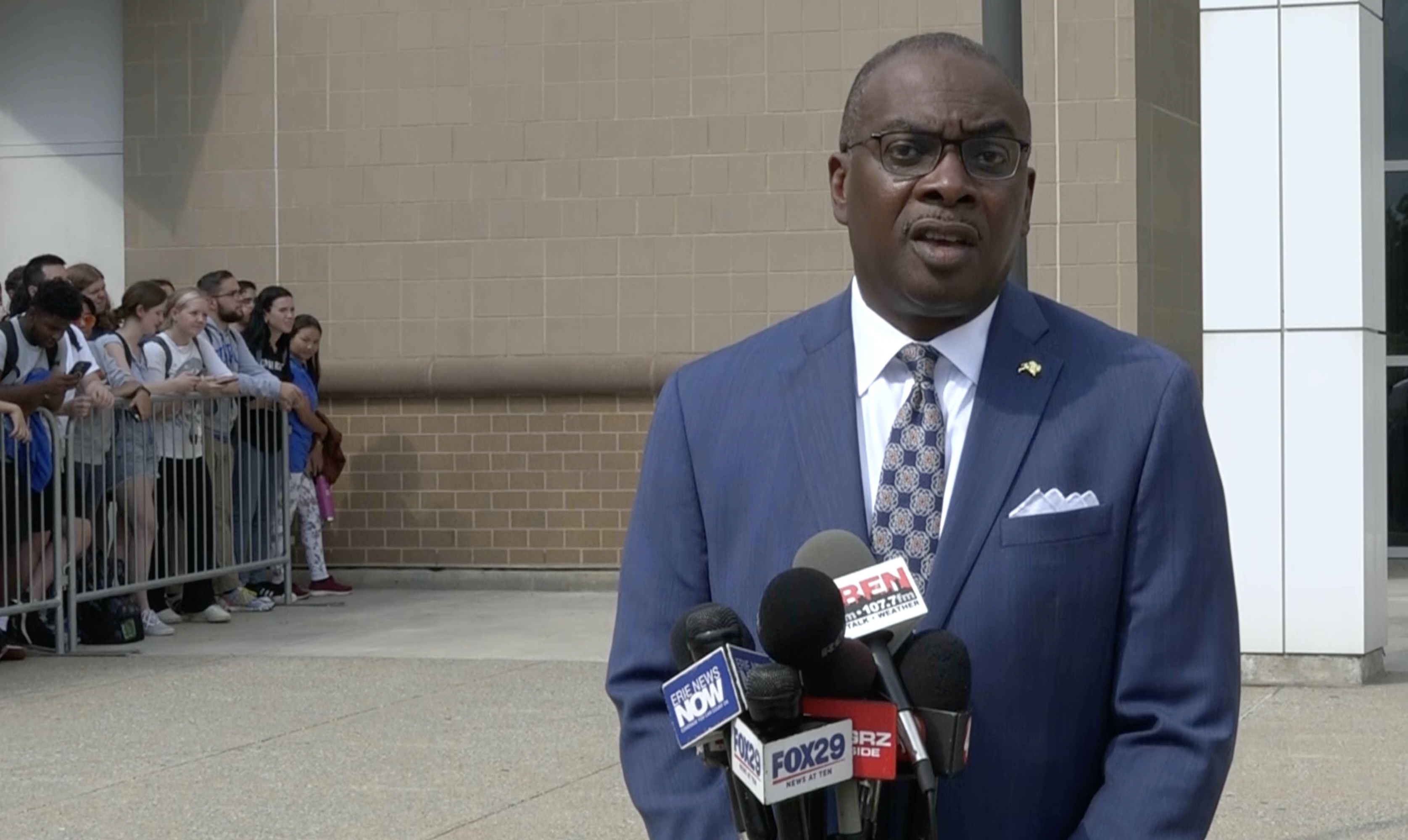 Mayor Byron Brown spoke of the Inflation Reduction Act following Vice President Kamala Harris's Sept. 14 visit.
